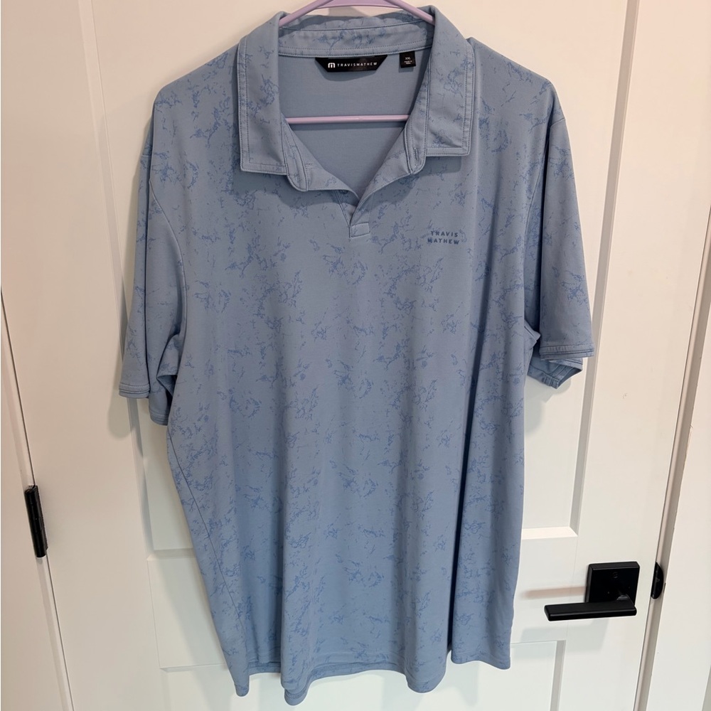 Travis Matthew Men’s Blue Polo Shirt